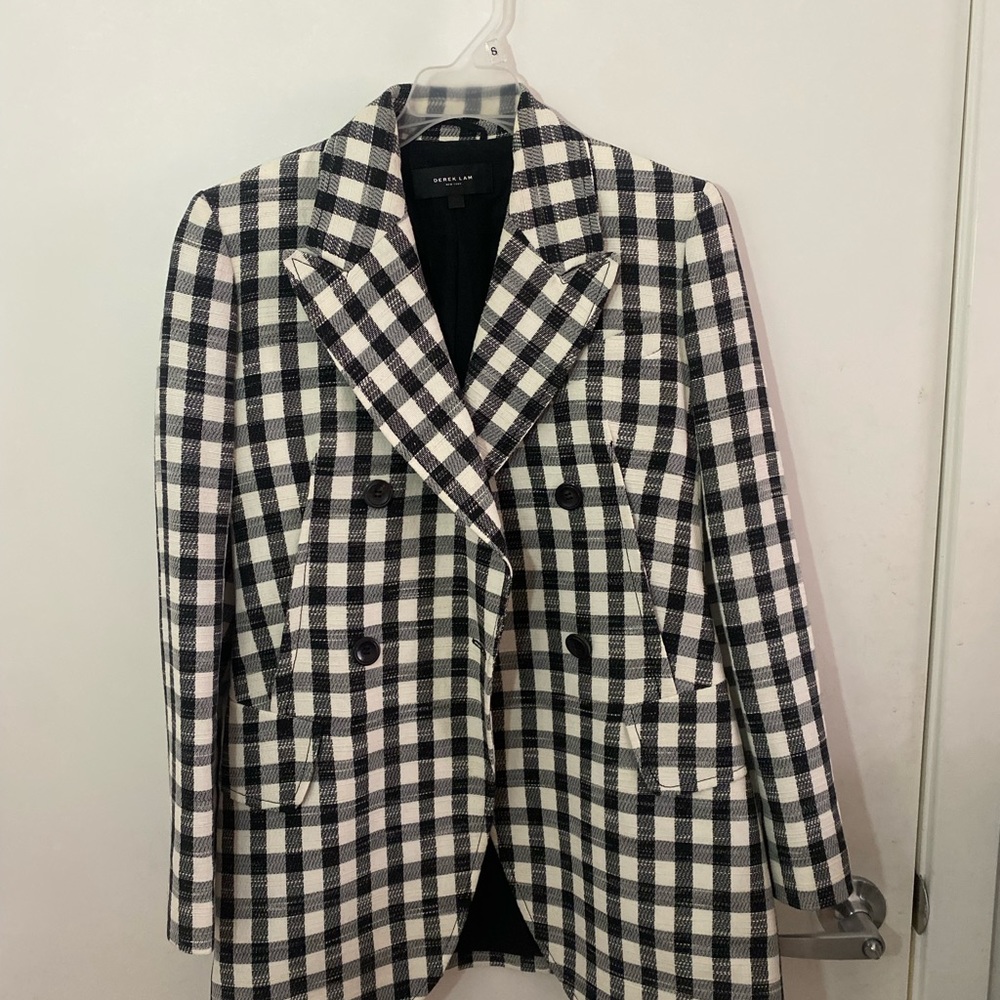 Derek lam checkered blazer